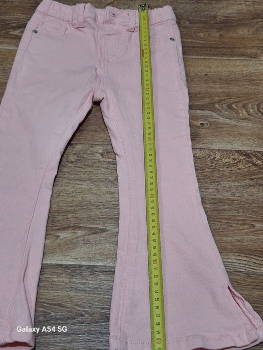 Джинсы  розовые 5-6 лет