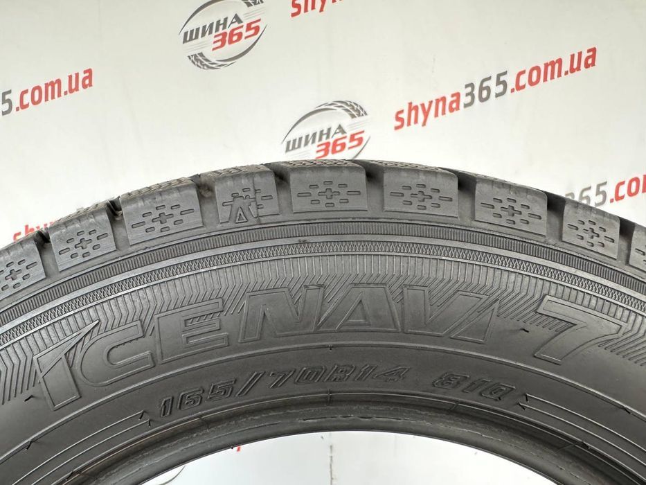 165/70 r14 goodyear ice navi 7 7mm шини бу зима