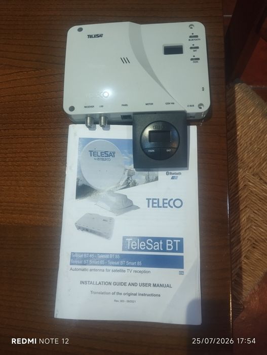 Aparelhos de receção para antenas parabólica automáticas para autocaravana