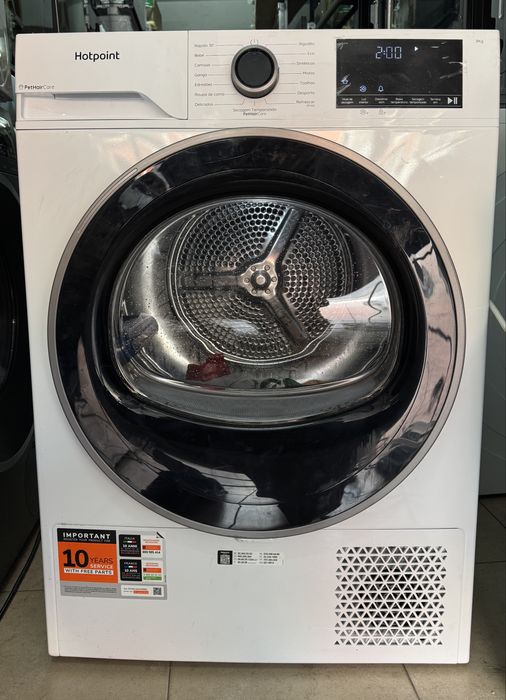 Máquina de Secar Roupa HOTPOINT CHSD83MWBSPT  8kg - Nova