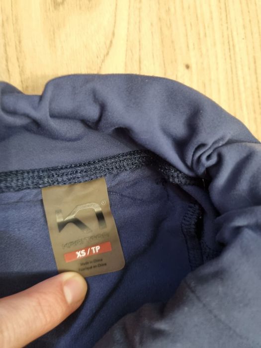 Spodnie Kari Traa Tove XS 34 granatowe