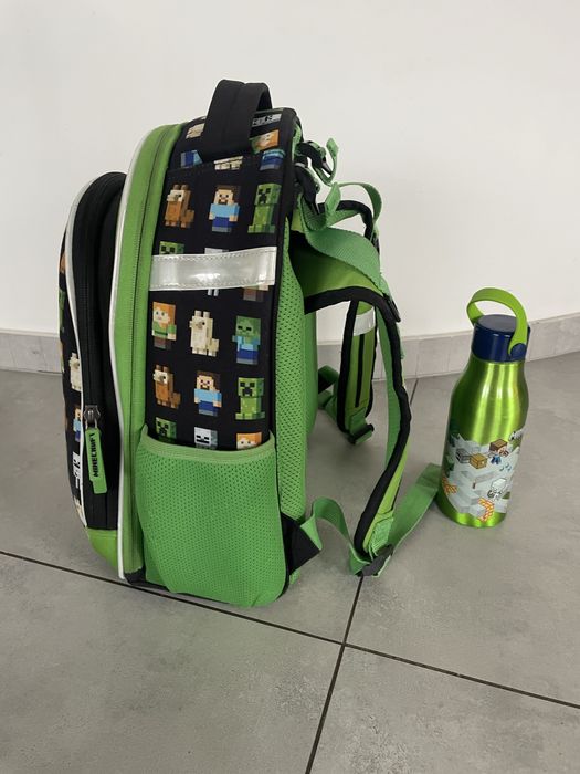Tornister plecak Minecraft astra + bidon klasa 1-3