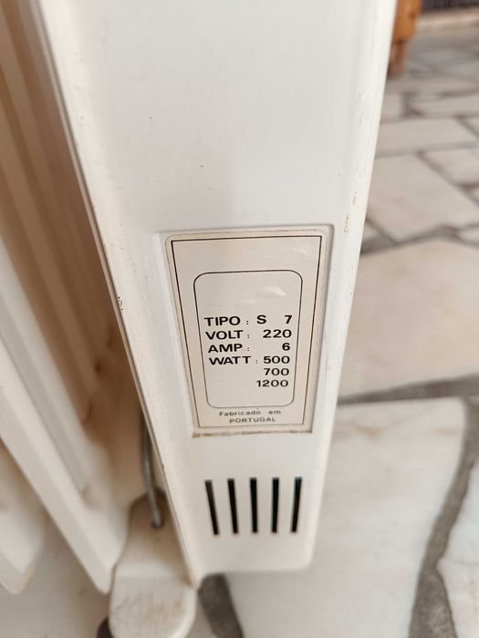 Aquecedor a oleo EFACEC