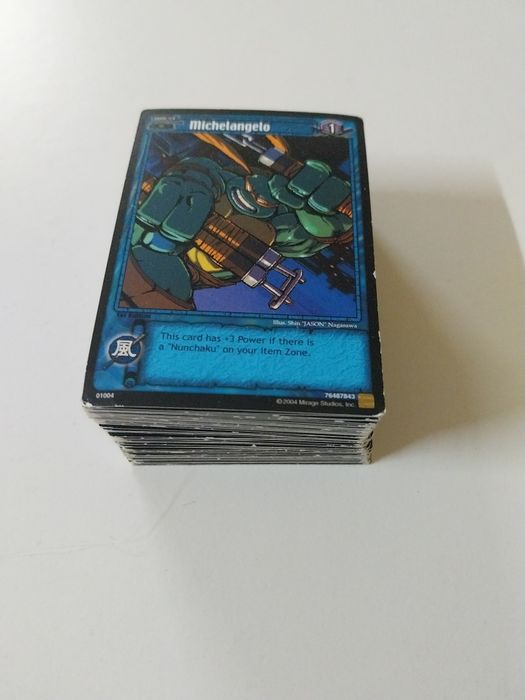 Cartas Tartarugas Ninja Antigas - Lote