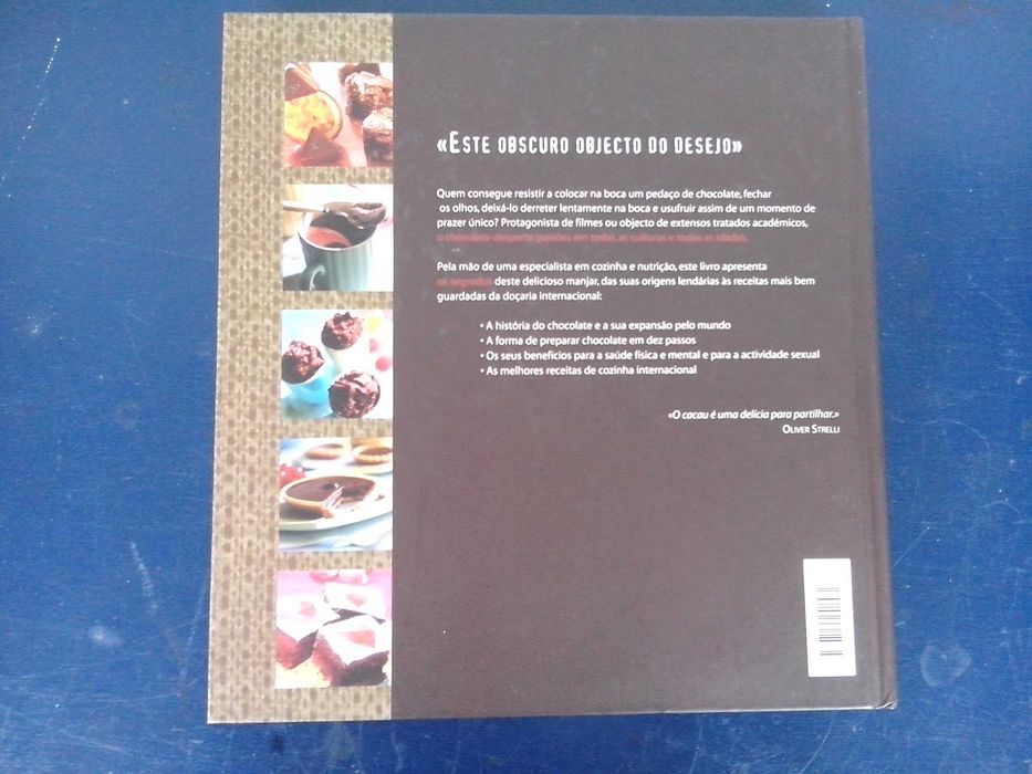 Livro "Paixão pelo chocolate" de Adriana Ortemberg. Novo