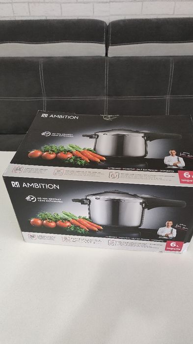 Nowy szybkowar Ambition pojemność 6l.