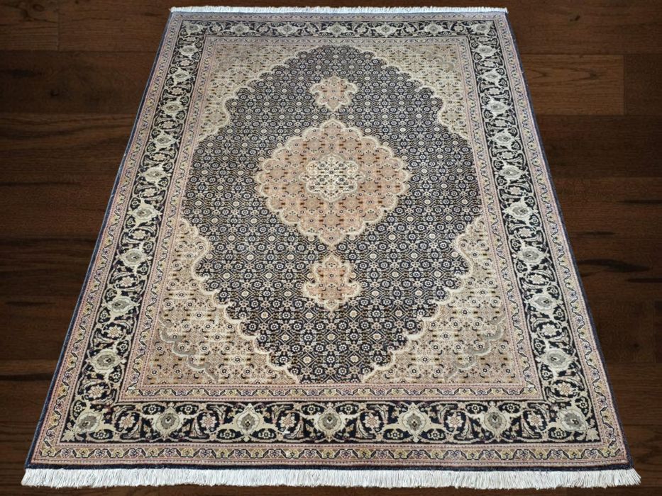 Tabriz Mahi - Perski dywan z Iranu - Rękodzieło z wełny Kork  100x157
