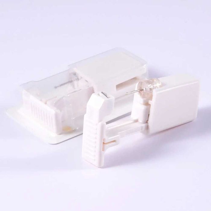 maquina de Piercing descartável para nariz Seguro sem dor