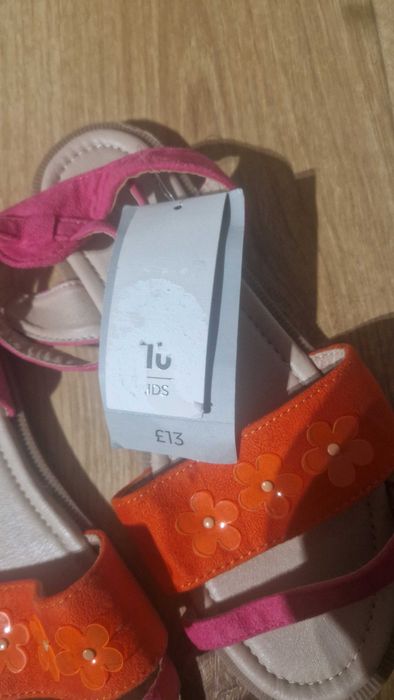 Sandaly dla dziewczyny  37 różowe