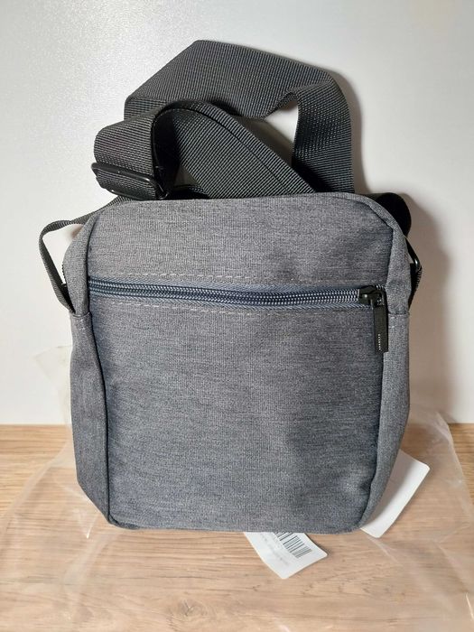 Męska Torba na Ramię Crossbody Listonoszka Szara S167