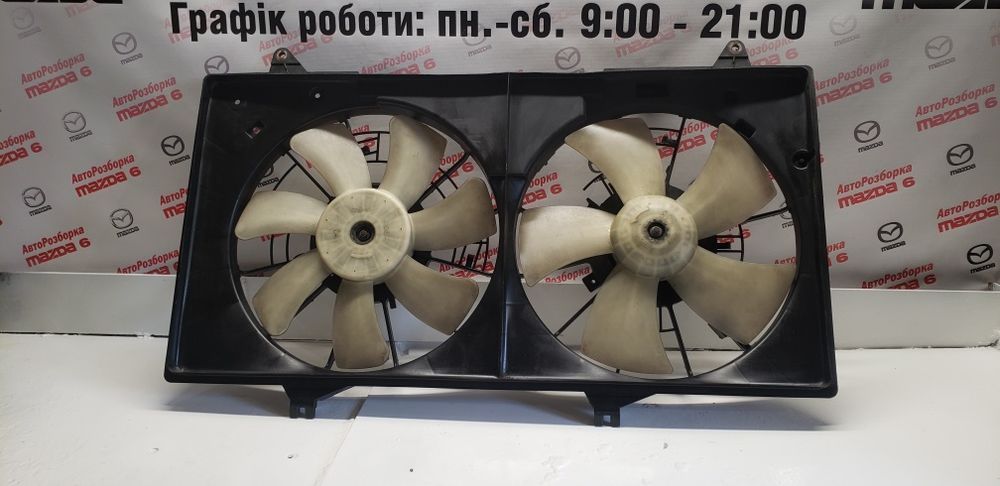 Дифузор Вентилятори Mazda 6 gg Вентилятор Мазда 6 2002-2007р.в.