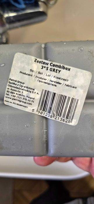 Zestaw - pojemniki magazynowe Combibox