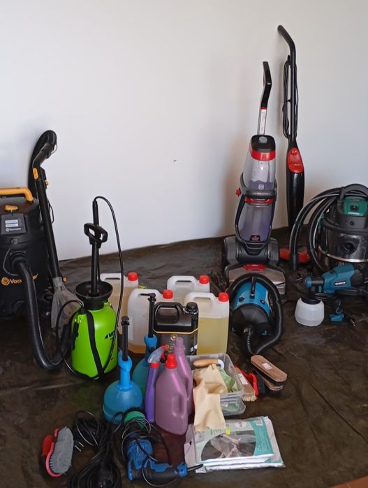 Limpeza de sofás colchões carpetes tapetes e alcatifas