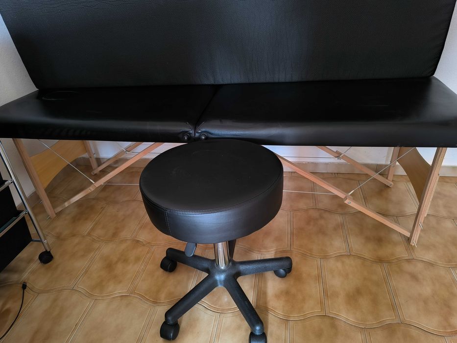 Marquesa Dobrável + Colchão+Banco