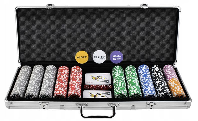 Zestaw do pokera poker 500 żetonów *DARMOWA DOSTAWA*