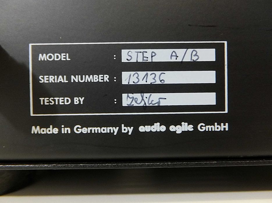Audio Agile Class A/B Step – audiofilski wzmacniacz zintegrowany / Made in Germany