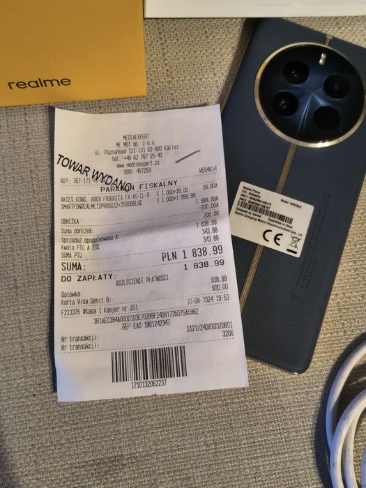 Realmy 12 pro  jak nowy