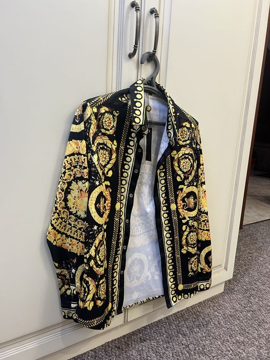Рубашка Versace в стиле Барокко
