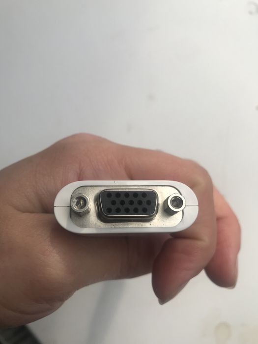Адаптер Apple mini DVI to VGA (M9320G/A)