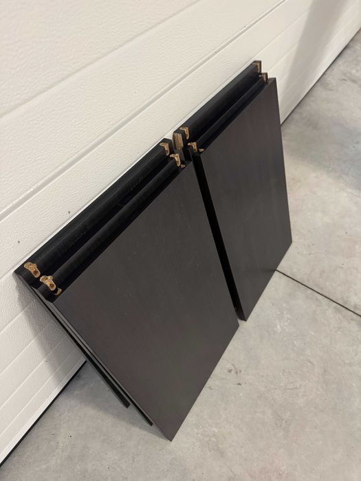 Prateleiras IKEA Besta Preto Castanho