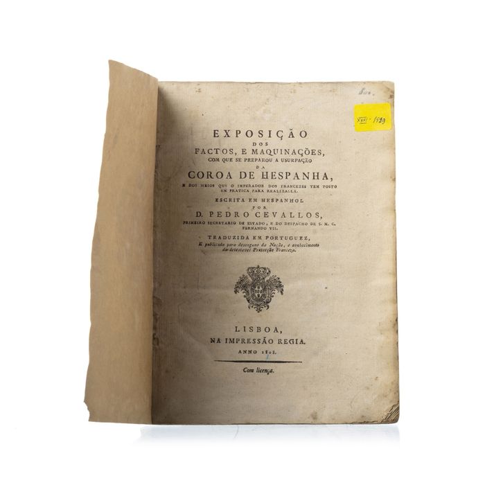 Livros - Cevalhos; D. Pedro - Exposição dos factos e maquinações