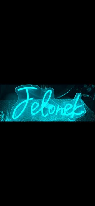 Promocja Neon z imieniem lub dowoliny napis, reklama