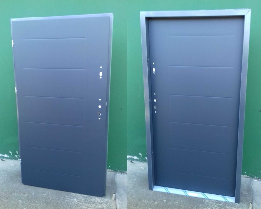 - 40 % Wyprzedaż Drzwi Zewnętrzne 72 mm Antracyt 101 /111 x 208