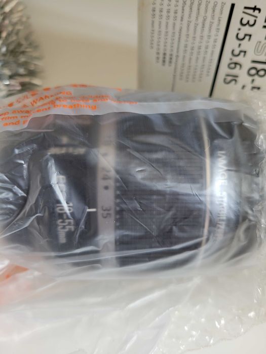Canon lente EFS-18-55 mm - Nova