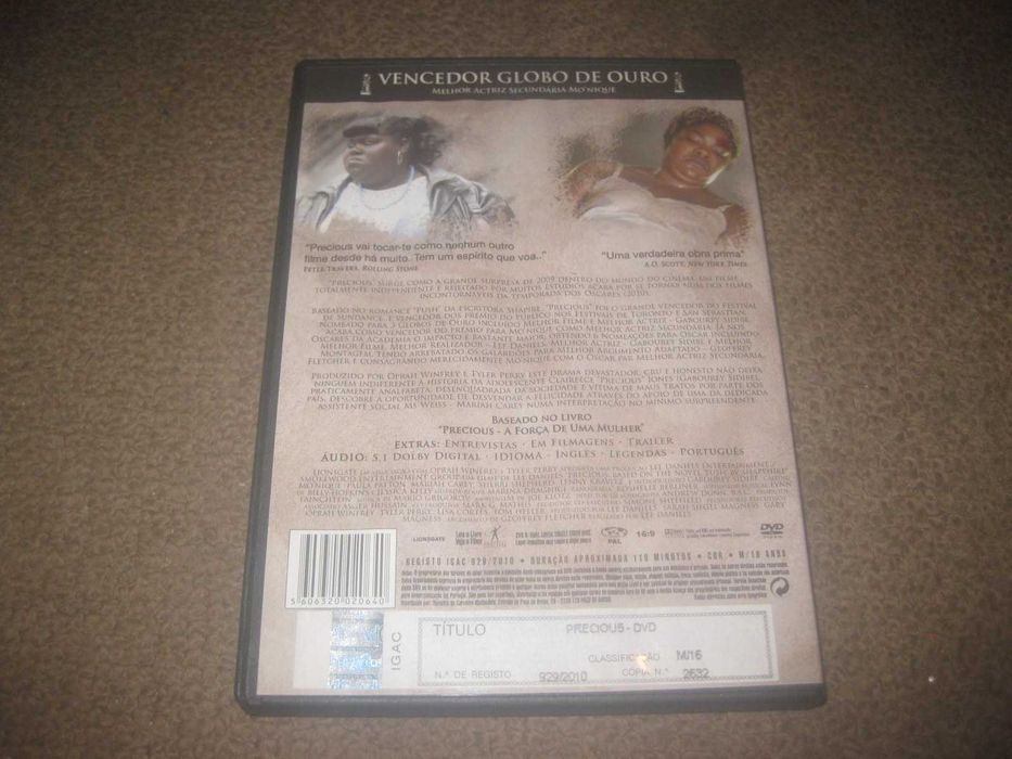 DVD "Precious" com Gabourey Sidibe