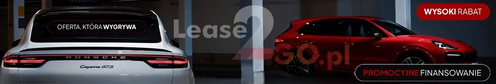 Finasowanie bez prowizji, wysokie rabaty- Lease2go.pl top banner