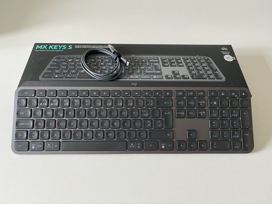 Teclado Logitech MX Keys S Graphite - PT