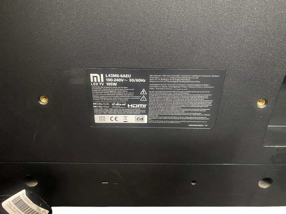 Telewizor Xiaomi  L43M6-6AEU
