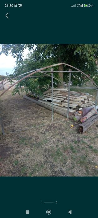 Парник каркас оцинкований