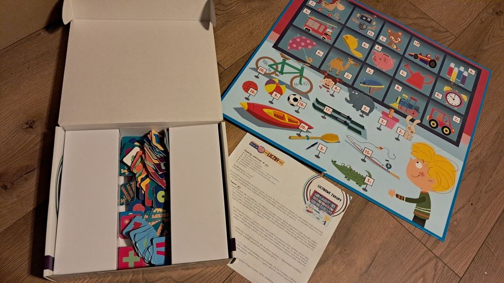 Gra edukacyjna Liczby - Zielona sowa