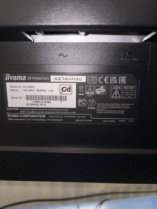 Monitor iiyama g-master