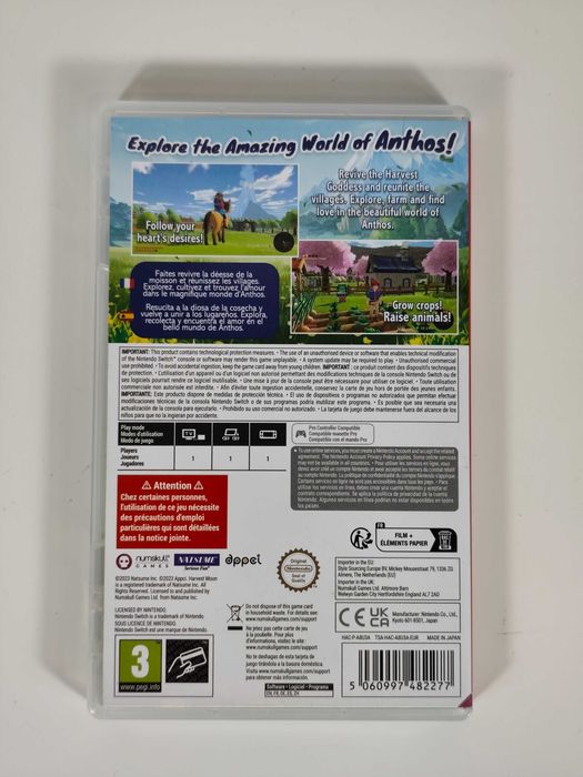 Harvest Moon: The Winds of Anthos Nintendo Switch