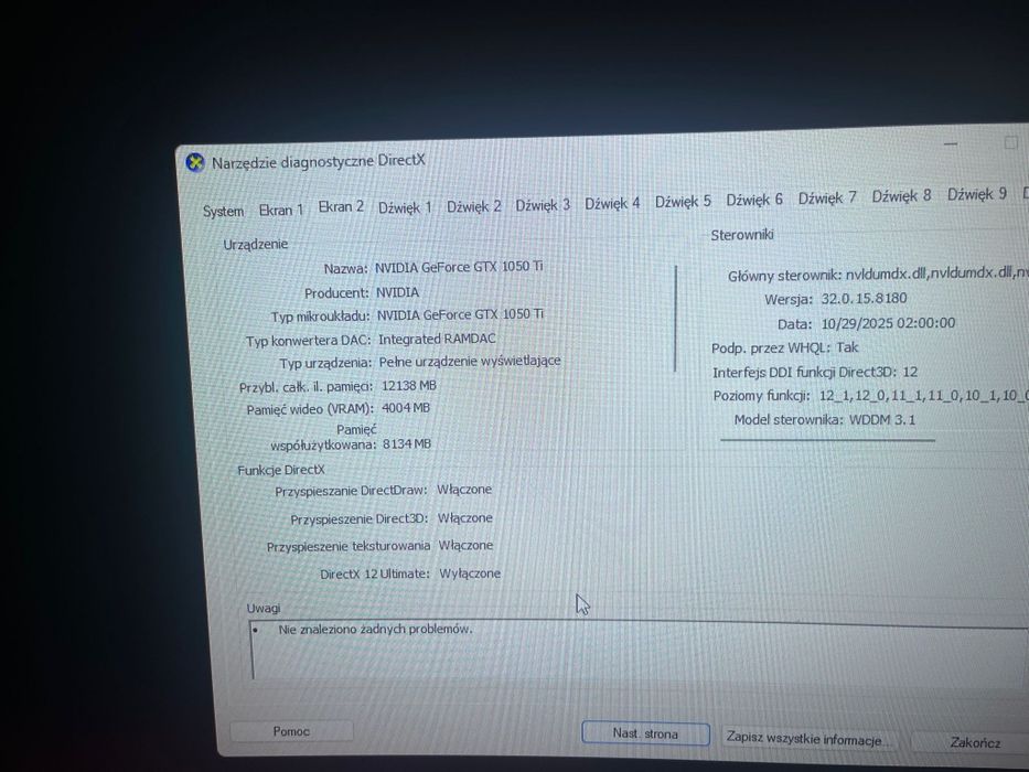 Komputer stacjonarny do gier i pracy – i7 / GTX 1050 Ti / 16 GB RAM / SSD 500 GB