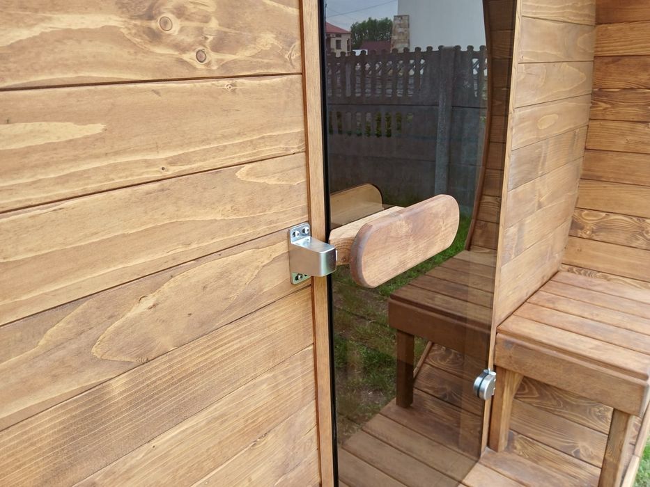 Sauna ogrodowa typu bania od producenta
