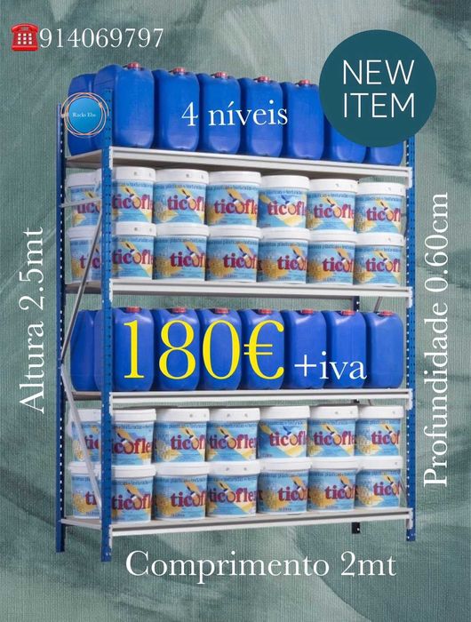 Grande diversidade em estantes para organização do seu espaço.