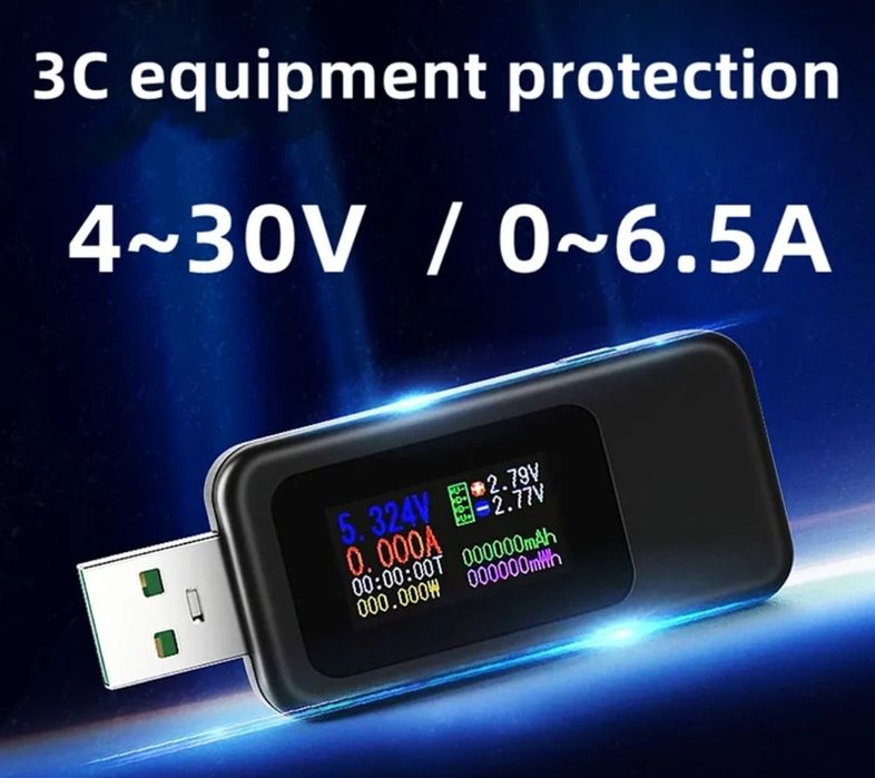 keweisi kws-mx18l usb tester