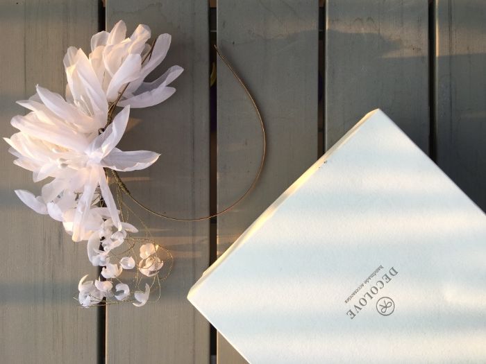 ozdoba na głowę opaska Snowdrop Decolove