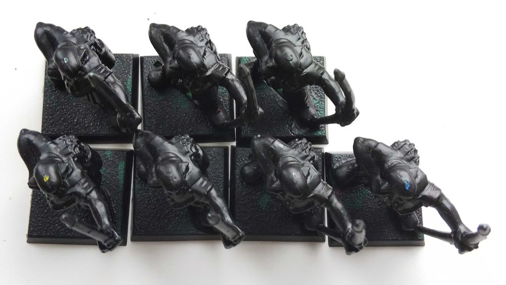 Orcs&Goblins Warhammer FB. 7 figurek orków łuczników. Old Warhammer