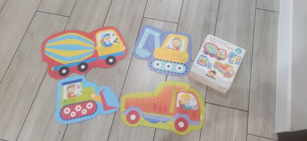 Puzzle progresywne pojazdy
