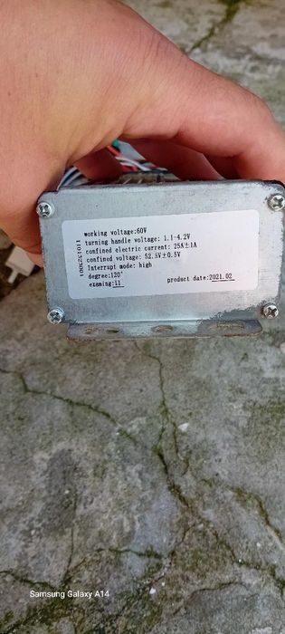 2 centralinas 60vlts 20ha para mota elétrica