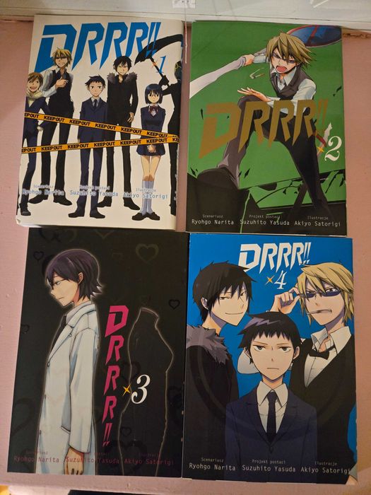 Manga Durarara tomy 1-4
