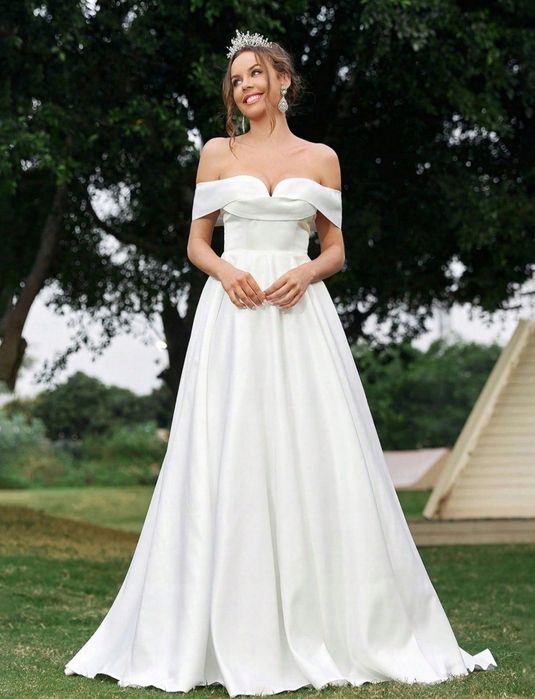 Suknia ślubna biała