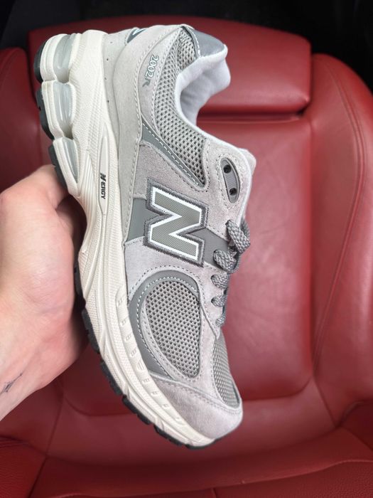 (ОПЛАТА ПІСЛЯ ОГЛЯДУ)New Balance 2002R Grey White Нью Беленс 2002Р Біло-сірі