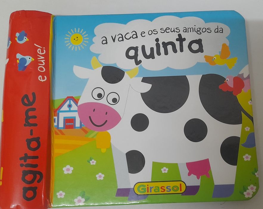 Livro A vaca e os seus amigos da Quinta / Agita-me e ouve