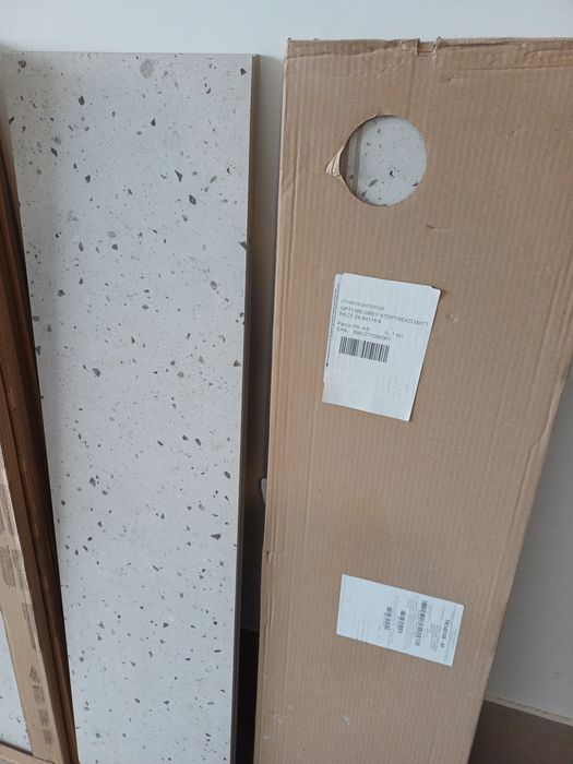 Gres stracciatella grey mat rectified 59,8x119,8 senti ceramica