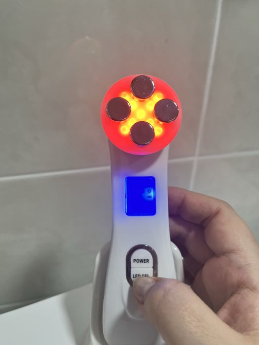 Мікротоковий масажер, ультрозвуковий мікроток зі світлотерапією